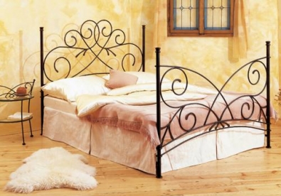 Andalusia - Bett aus Schmiedeeisen